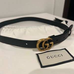 Thin Gucci Belt